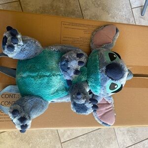 Disney Stitch Plush Toy - Blue and Pink